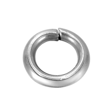 8 estaciones 304 Acero inoxidable abierto anillo de salto redondo Color plata 6mm DIY hacer collar pulseras regalo de joyería, 500 Uds. 2024 - compra barato