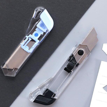 1 PC Utility Knife Auto-lock Paper Cutter Retractable Razor Aluminum Alloy Blade Box Cutter Home Office Tools 2024 - buy cheap
