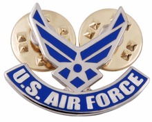 США USAF AIR FORCE булавка крылья заколка для лацкана маленькая заколка значок 2024 - купить недорого
