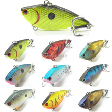 10PCS Fishing Fish Lure Floating Minnow lure Lures hook Crankbaits 5.7cm 10.3g Free shipping 2024 - buy cheap