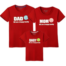 Camisetas a juego de papá, mamá, bebé, familia, madre, hija, padre e hijo, ropa familiar, 1 Uds. 2024 - compra barato