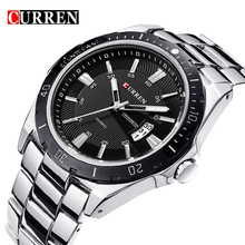 New Watches Men Luxury Brand CURREN Men Sports Watches Waterproof Full Steel Casual Quartz Men's Watch Relogio Masculino Clock 2024 - buy cheap