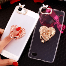 Glitter Phone Case For Huawei P30 P20 Pro P10 Plus P9 P8 Lite Y5 2017 Y6 Prime Y7 2018 Mate 9 10 Transparent Soft TPU Back Cover 2024 - buy cheap
