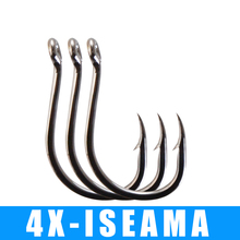 3 packs  Size 1# 2# 4# 6# 8# 10# 11# 12# Fishing HOOKS  4X-ISEAMA Fresh water High Carbon Steel Barbed Hook carp hook 2024 - buy cheap