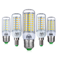 E27 LED Bulb E14 LED Lamp 220V 240V LED Corn Bulb 24 36 48 56 69 72 LEDs SMD5730 High Brightness Corn Lamp for Home Decoration 2024 - buy cheap