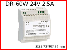 DR-60-24 60W 24VDC 2.5A Din Rail Switching power supply  AC to DC 2024 - buy cheap