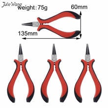 Julie Wang 1pc Jewelry Making plier Alloy for Earring Necklace Bracelet DIY Tools Jewelry Handmade Crafts DIY Tool 2024 - buy cheap