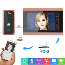 7 Inch  WIFI Touch Keypad Wired Video Door Phone 2024 - buy cheap