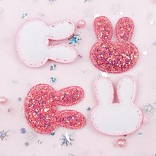 Cheer Bows Glitter Sequin Patches Star Heart Appliques for Clothes/Hairpin DIY Scrapbooking Accessories Sewing Supplies 10pcs 2024 - buy cheap