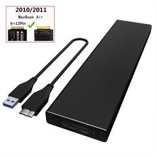 PCIe SSD Enclosure For MacBook Air 2010 2011 USB 3.0 to A1369 A1370 External SSD Case For MC503 MC505 MC506 MC965 MC968 MC969 2024 - buy cheap