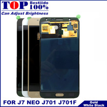 With Brightness Control LCD Replacement For Samsung Galaxy J7 neo J701 J701F J701M LCD Display Touch Screen Digitizer Assembly 2024 - buy cheap