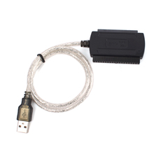 Новый Высокоскоростной Переходник USB 2,0 на IDE SATA 2,5 3,5 для жесткого диска, Кабель-адаптер для жесткого диска #1076 2024 - купить недорого