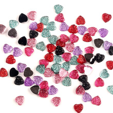 LF 200Pcs 10x10mm Mixed Heart Crystal Resin Cabochon Flatback Decoration Crafts Embellishments For Scrapbooking Diy Accessories 2024 - buy cheap