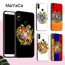 Armenia Flag coat of arms For Xiaomi Redmi Note 11 10 9 8 Pro 10S 9A 9T Mi 11 Lite 11T POCO X3 Pro GT M3 M4 F3 Case 2024 - buy cheap