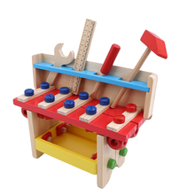 Baby Toys Kids Wooden Multifunctional Tool Set Maintenance Box Wooden Toy Baby Nut Combination Chirstmas/Birthday Gift 2024 - buy cheap