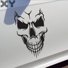 High Quality Stickers For Car Accessories Car Styling Motorcycle Stickers Decals Skull Waterproof Reflective Type Car Stickers 2024 - buy cheap
