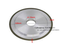 100%- 150*31.75*5*1 concentration. Diamond grinding wheel. Slotted purposes. Resin wheel. Grinding wheel. 2024 - buy cheap