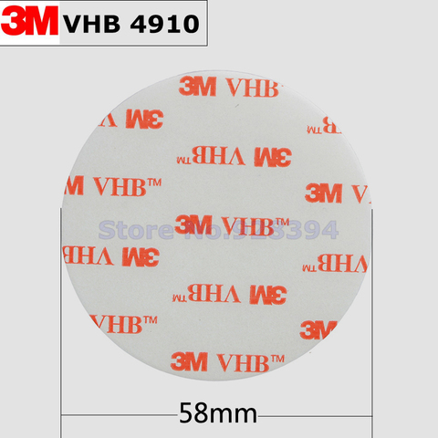 10pcs Lot 3m Vhb 4910 Heavy Duty Double Sided Adhesive Acrylic Foam Tape Clear 58mmx1mm Round Free Shipping Buy Cheap In An Online Store With Delivery Price Comparison Specifications Photos And Customer