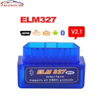 V2.1 Mini EML327 Bluetooth ELM327 OBD2 Интерфейс ELM327 V2.1 OBD2 сканер диагностический сканер инструмент считыватель кодов автомобиля V2.1 Mini ELM327 2024 - купить недорого