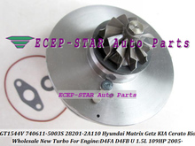 Turbo CHRA Cartridge GT1544V 740611 782403 740611-5003S Turbocharger For HYUNDAI Matrix Getz For KIA Cerato 1.5L D4FA D4FB 1.6L 2024 - buy cheap