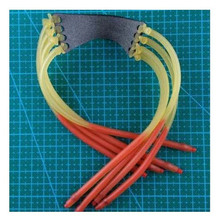 1pcs Slingshots Natural Latex Elastic Resilient Tube for Tactical Slingshot Catapult 2050 8 strips powerful rubber band 2024 - buy cheap