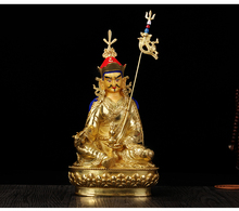 Buda grande e bom dourado, 26cm, estátua para a casa, talisman, eficaz, tibetano, vietnã, rinpoá, padambhava 2024 - compre barato