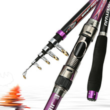 Multicolored Fashion Telescopic Fishing Rod Carp Pesca Power Hand Rod Super Hard Ultra Light Throwing Stream Seapole 2.1-3.6m 2024 - buy cheap