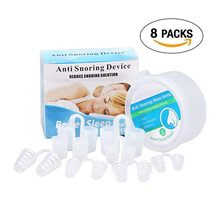 8Pcs/Box Silicone Anti Snore Apnea Nose Clip Anti-Snoring Breathe Aid Stop Snore Device Sleeping Aid Anti Snoring Device Nose 2024 - buy cheap