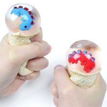 Surprise Dinosaur Eggs Anti Stress Grape Ball Squeeze Relief Vent Toy Kids Toy 2024 - buy cheap