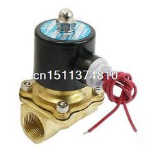 2W-200-20 NC Switch 3/4" Magnetic Solenoid Water Valve 2024 - buy cheap