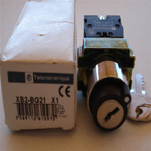 10Pcs/Lot XB2-BG21 2 Position 1 NO Normally Open 1 N/O Locked Maintained Key Operated Selector Switch 2024 - buy cheap