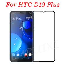 Cristal templado de pegamento completo 3D para HTC desire 19 PLus película protectora de pantalla completa para HTC D19 Plus d19Plus D19 + 2024 - compra barato