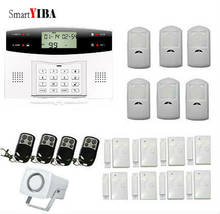 SmartYIBA Remote Control 7 Wired 99 Wireless Zone GSM Alarm System Home Security Alarm System Russian French Spanish Italian 2024 - buy cheap