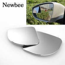 Newbee 360 Degree Adjustable Frameless Ultrathin Wide Angle Blind Spot Rear View Mirror For Motorcycle Parking Car Styling 2024 - buy cheap