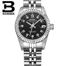 BINGER Women Watches Luxury Brand Ladies Automatic Mechanical Watch Women Sapphire Waterproof relogio feminino 2018 2024 - buy cheap