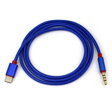 Cabo usb de áudio tipo c, cabo adaptador de macho para entrada de 3.5mm de áudio aux de carro para google pixel/xl leeco le max 2/pro 3 a para laptop 2024 - compre barato