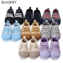 Baby Shoes for Girl New Canvas Classic Sports Sneakers Newborn Boy First Walker Shoe Infant Toddler Soft Sole Anti-slip Footwear 2024 - buy cheap