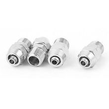 Conector macho de conexão rápida da mangueira do compressor de ar, 4 unidades