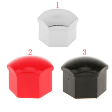 20x Wheel Lug Nut Center Cover Caps + Tool For Audi A3 A4 A5 A6 A7 Q5 Red Chrome plastic 2024 - buy cheap