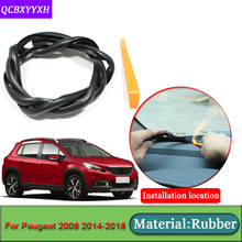 Car-styling For Peugeot 2008 2014-2018 Anti-Noise Soundproof Dustproof Car Dashboard Windshield Sealing Strips Auto Accessories 2024 - buy cheap