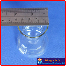 (10pcs/lot)300ml Glass Erlenmeyer Flask 300ml glass conical flask Laboratory use glass triangle flask BORO glass,GG17 2024 - buy cheap