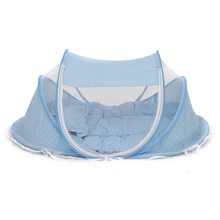 Spring 0-3years Baby Bed Portable Foldable Mosquito Net 100%cotton Newborn Sleep Bed Travel Bed Baby three-piece 2024 - buy cheap