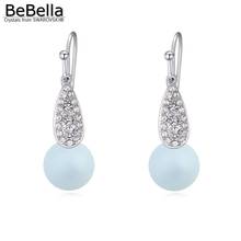 BeBella trendy pendant earrings for sweet girl made with Crystals from Swarovski for women gift 2024 - buy cheap
