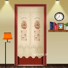 85x145cm flower Door Curtain burnout cotton&polyester Japanese style door curtain lucky curtains 2024 - buy cheap