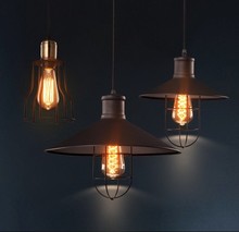 Lámpara colgante de estilo nórdico para Loft, accesorios de iluminación Industrial Vintage Edison para sala de estar y comedor, iluminación del hogar 2024 - compra barato