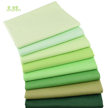 Chainho-tela de algodón de sarga impresa en Color verde para bebés y niños, tela de retales para costura DIY y acolchado, serie verde 2024 - compra barato