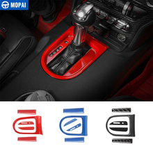 MOPAI Interior Mouldings for Ford Mustang Car Gear Shift Panel Handle Decoration Cover Sticker for Ford Mustang 2015+ Accessory 2024 - buy cheap