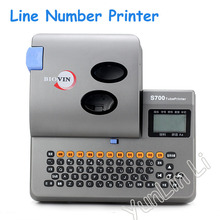 A máquina do número de linha s700 pode ser conectada a uma máquina da marcação da embalagem do computador calor shrinkable tubo impressora s650 atualizar 2024 - compre barato