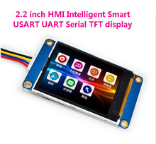 2.2'' 2.2 Inch Screen Integrated Serial SPI USART HMI Smart Character GPU TFT LCD Module 240*320, 2.2 Inch USART HMI display 2024 - buy cheap
