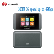 Разблокированный Карманный Wi-Fi маршрутизатор Huawei 303HW 4G LTE, беспроводной маршрутизатор WCDMA 2100 МГц 42 Мбит/с, Mifi маршрутизатор PK E5336 E5220 E5330 2024 - купить недорого